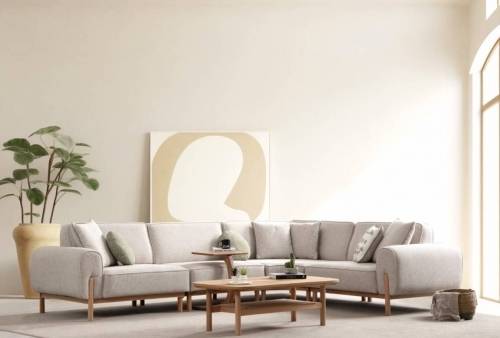 Toffi Corner Sofa Set 